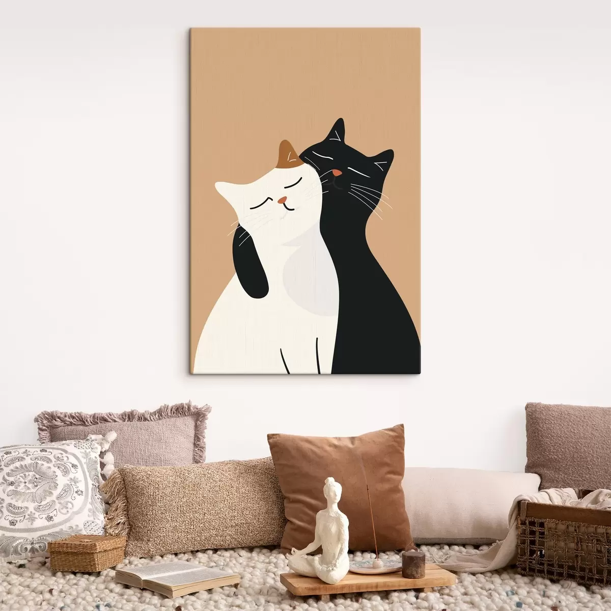  Schilderijen Kattenduo s46043