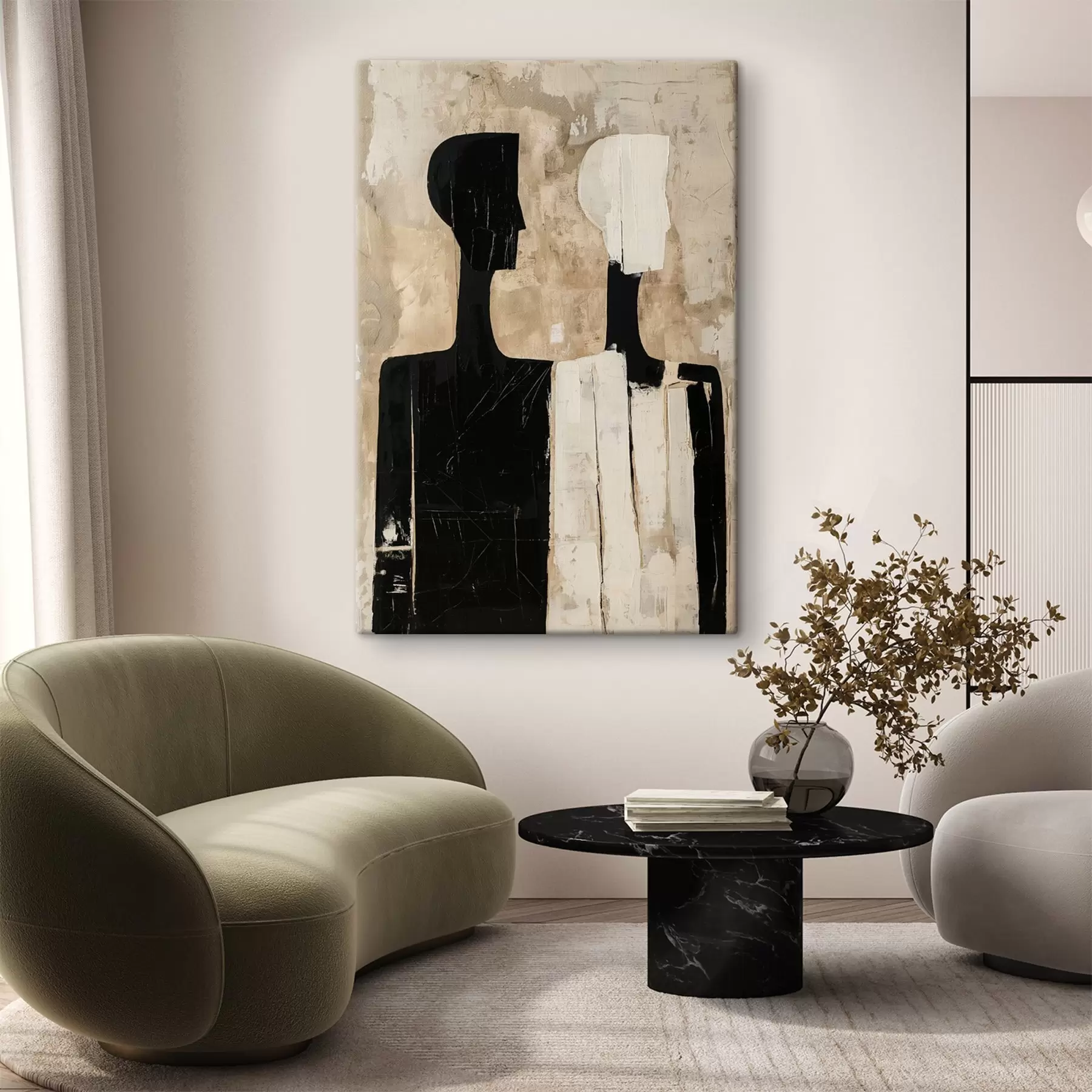  Schilderijen Abstracte figuren s46050