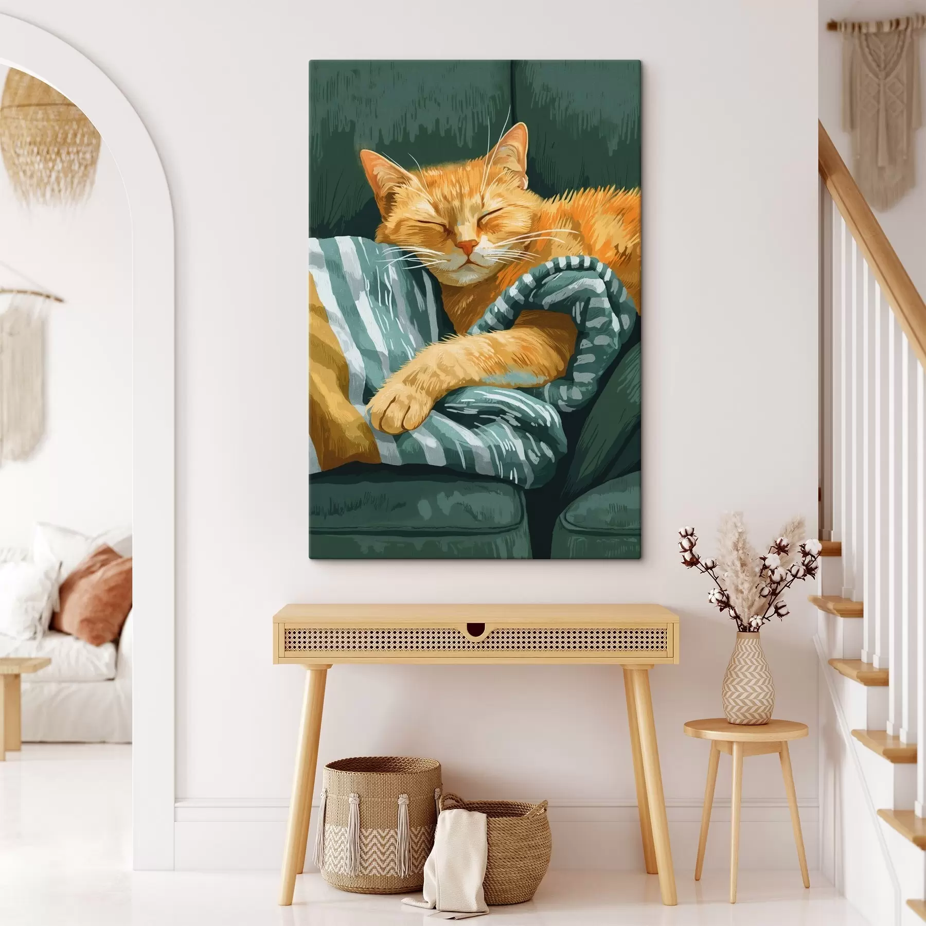  Schilderijen Kat rust s46055