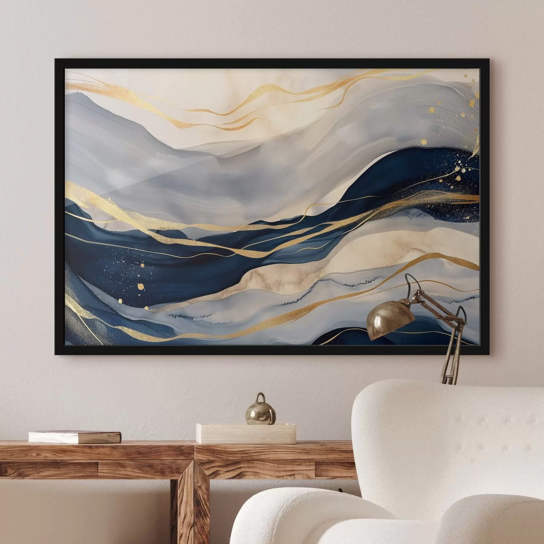 Fotobehang Golven f46027