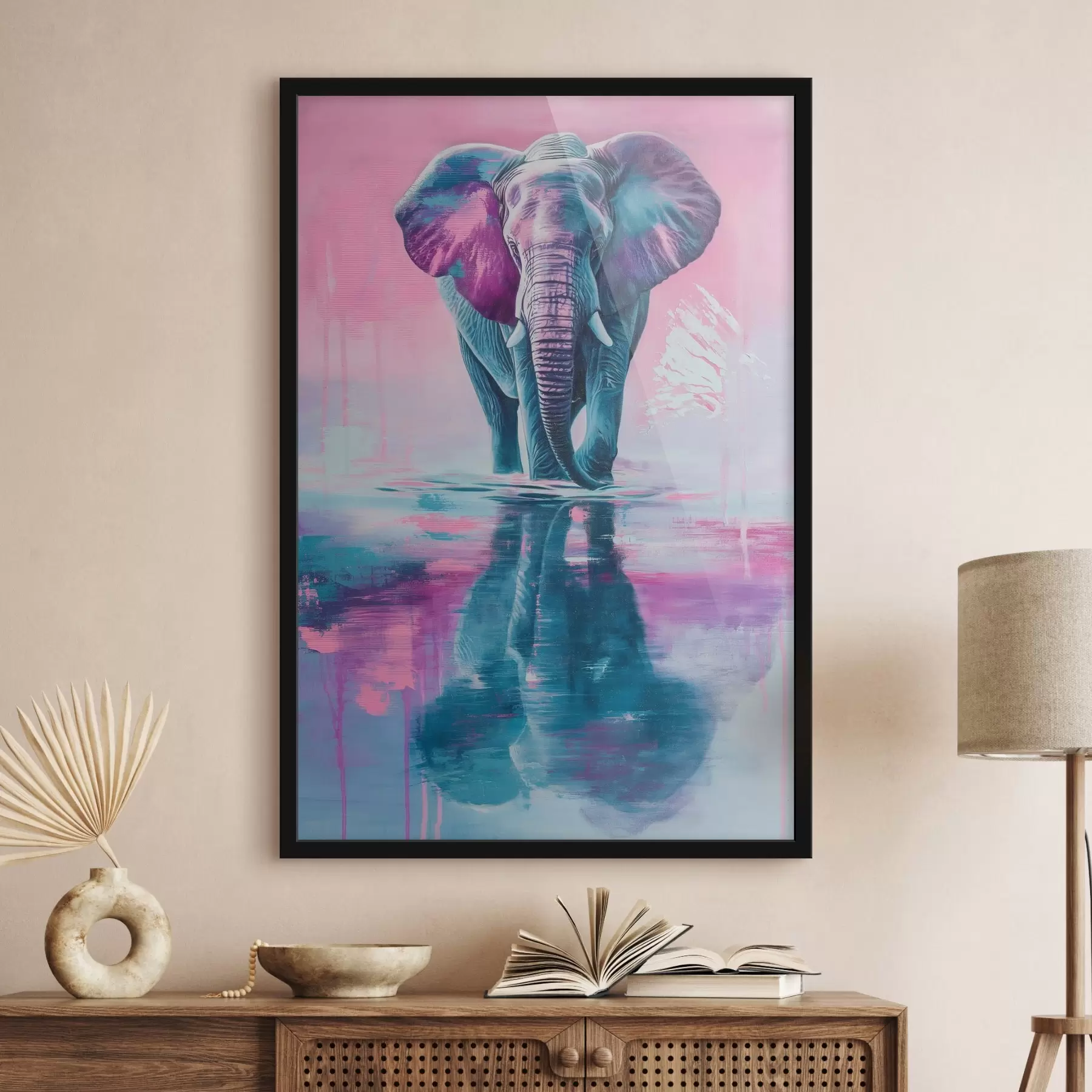 Fotobehang Olifant f46032