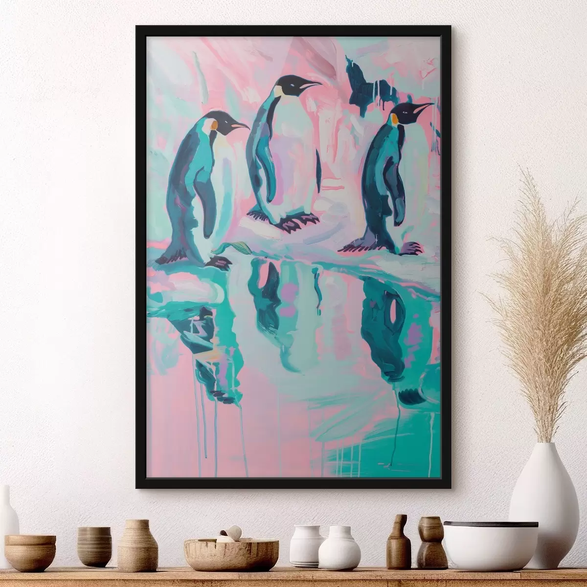Poster Pinguïns f46033