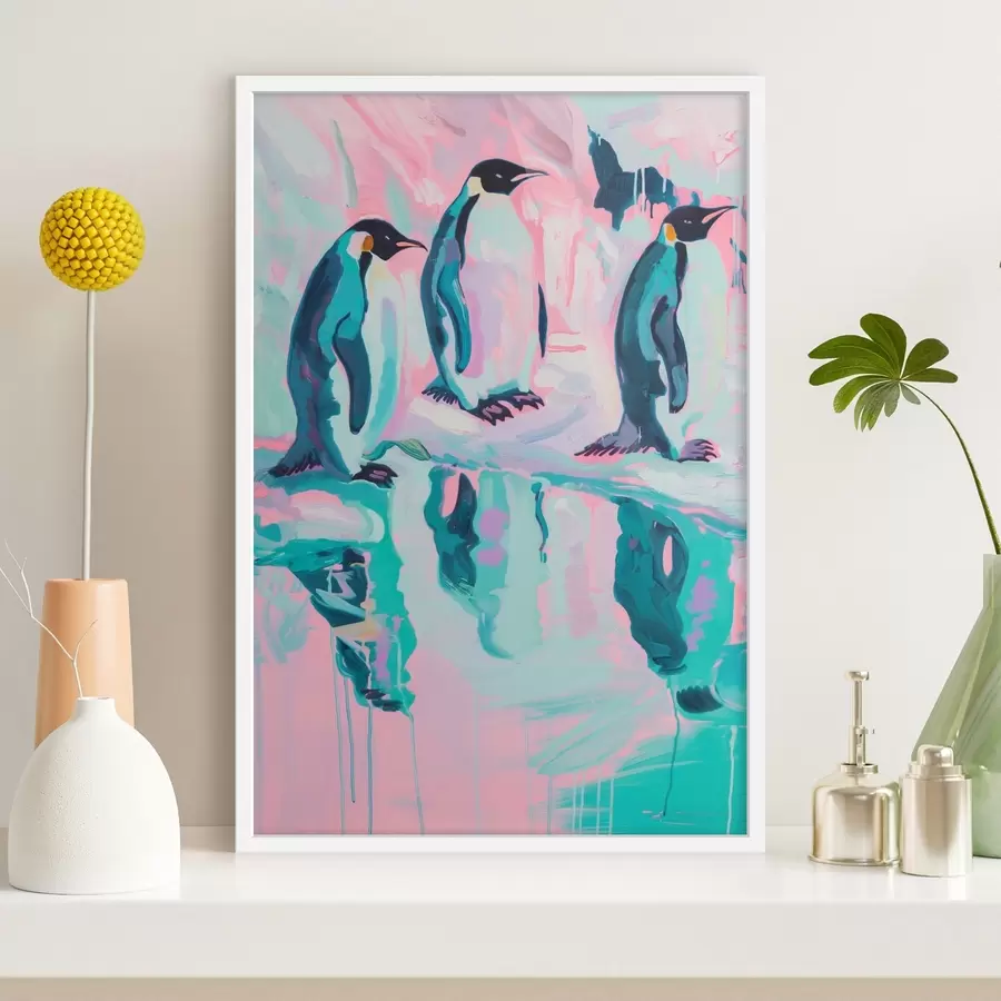 Fotobehang Pinguïns f46033