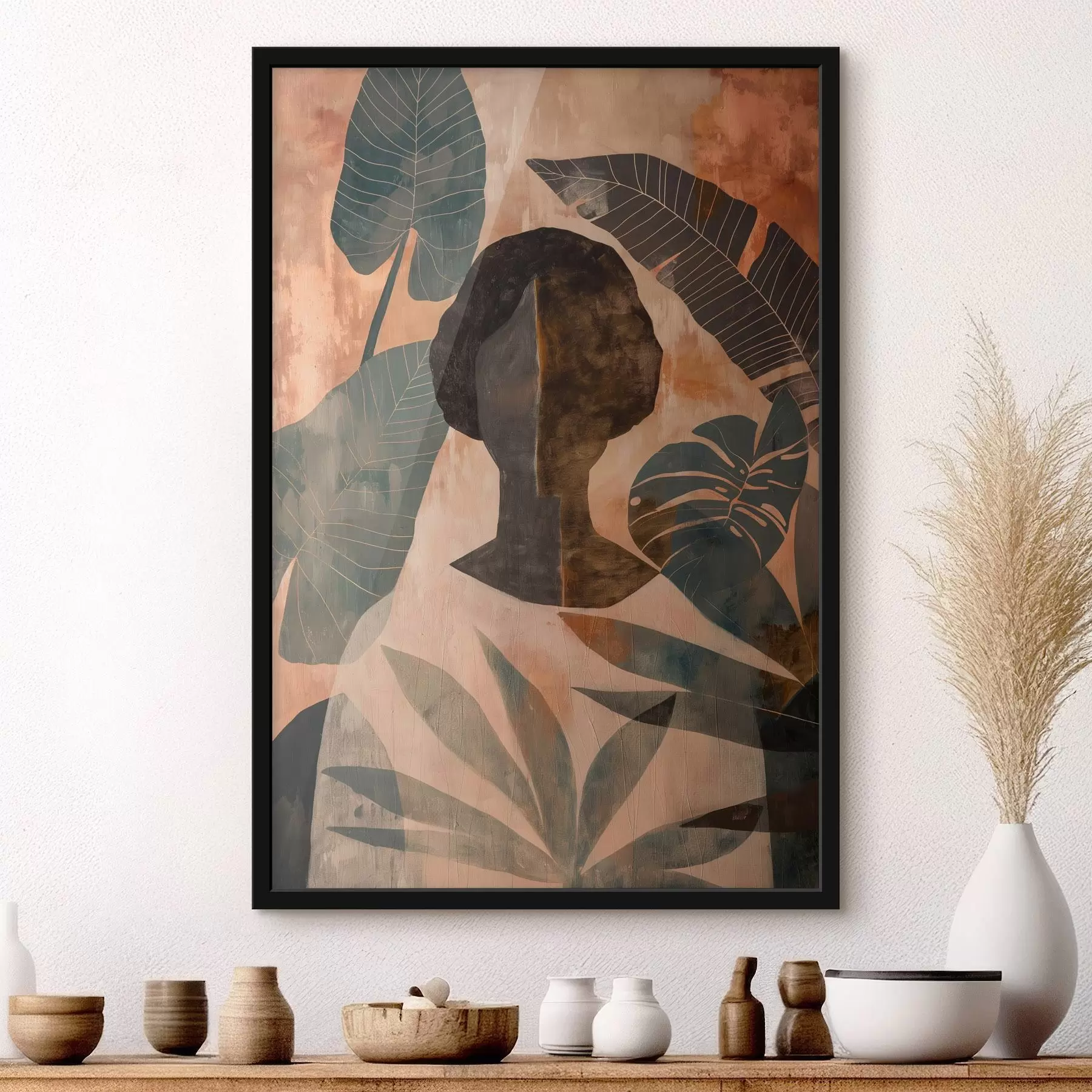 Fotobehang Silhouet f46040 kopen - Uwalls.nl Fotobehang Silhouet f46040