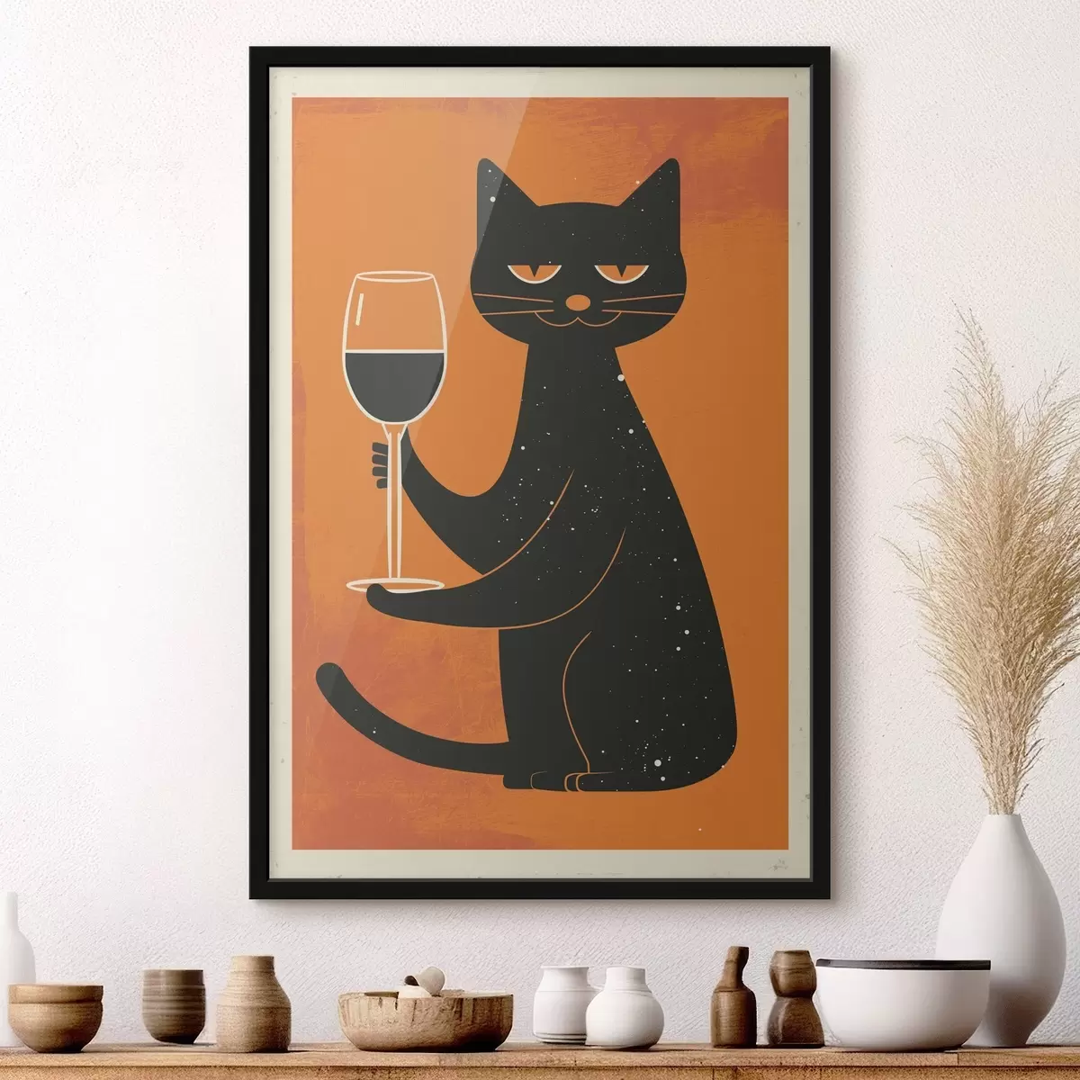 Poster Kattenwijn f46046