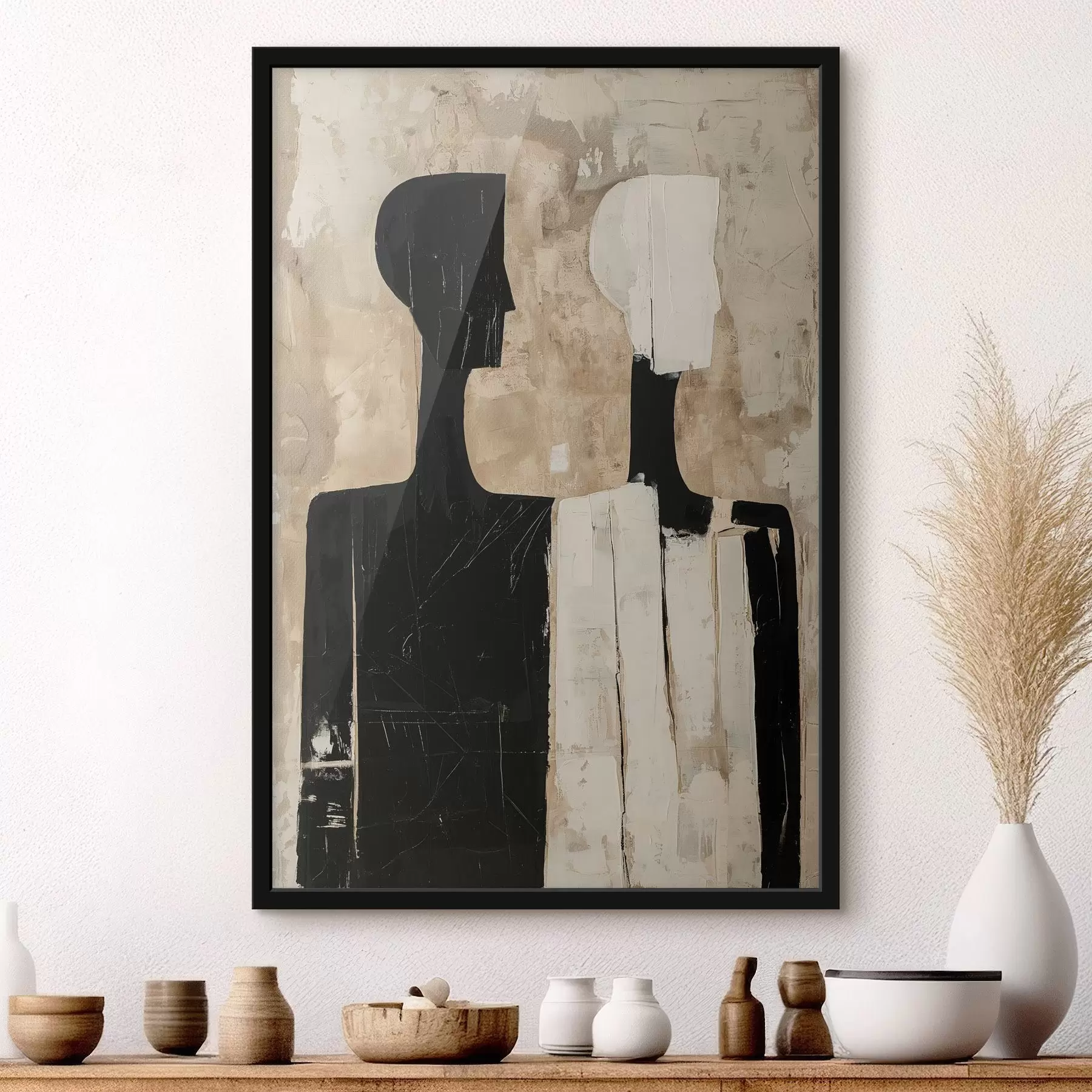 Fotobehang Abstracte figuren f46050