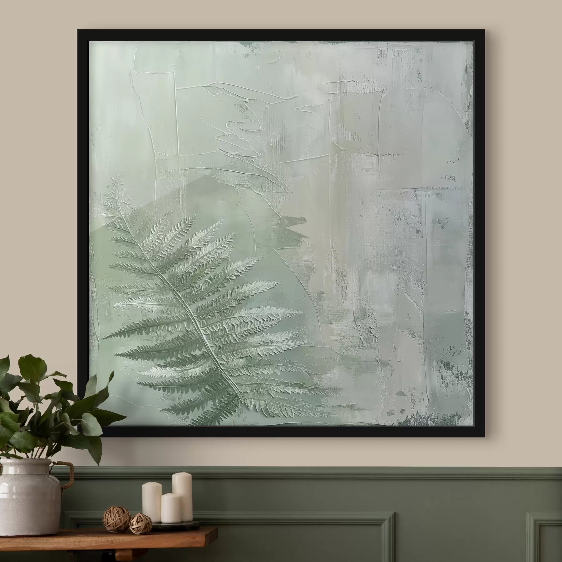 Fotobehang Fern f46051