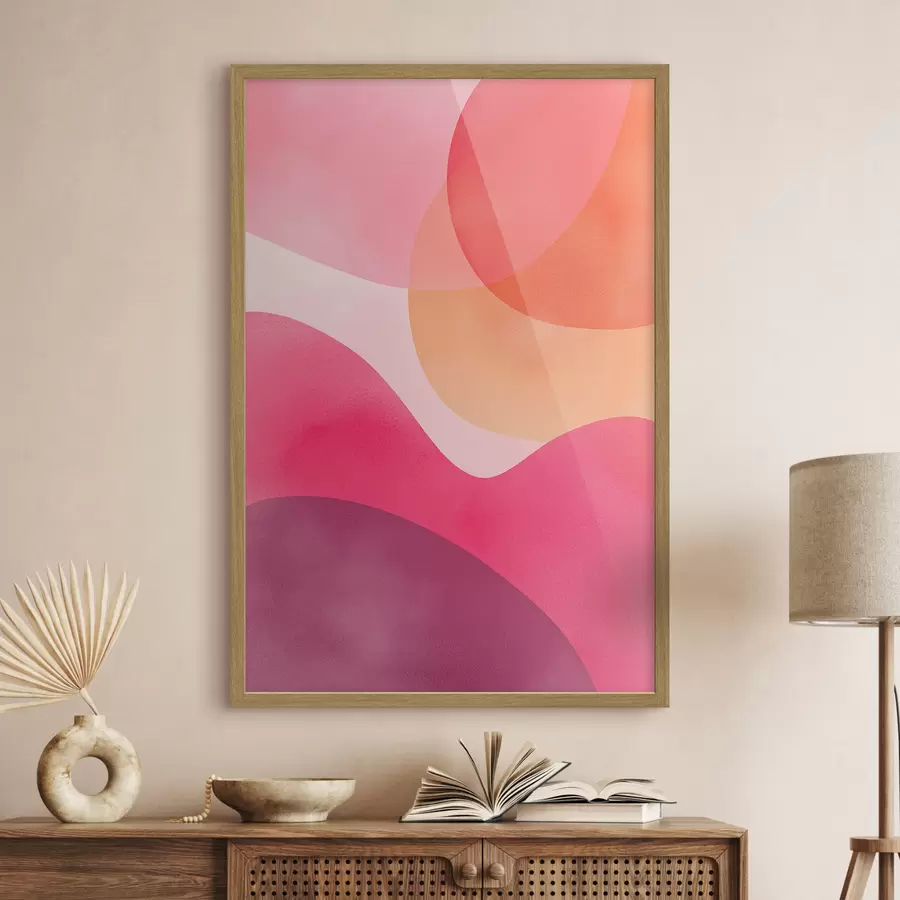 Fotobehang Abstracte golven f46052