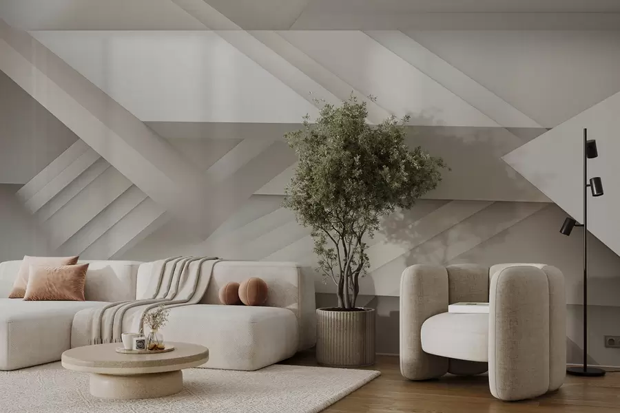 Fotobehang Abstractie w04685