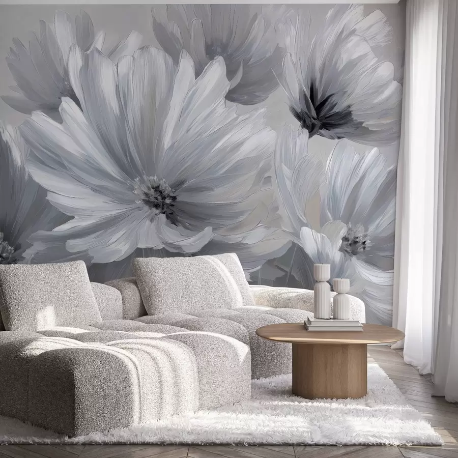 Fotobehang Abstracte bloemen w04670