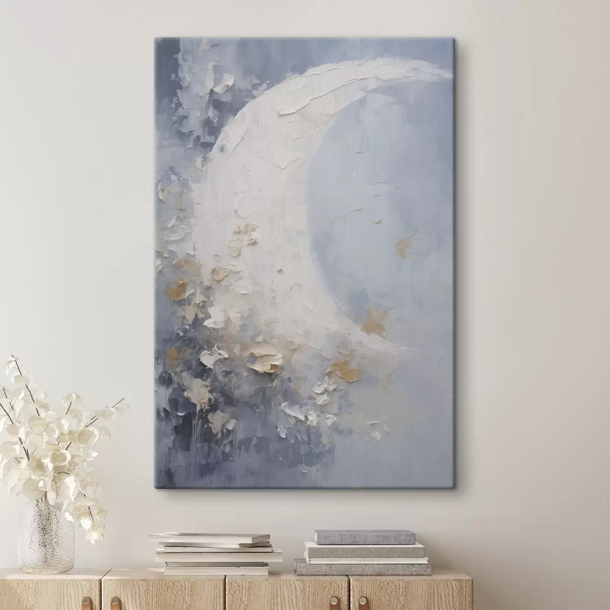  Schilderijen Nieuwe maan abstractie s46124