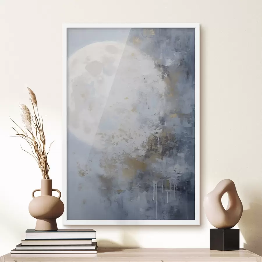 Fotobehang Maanabstractie f46125