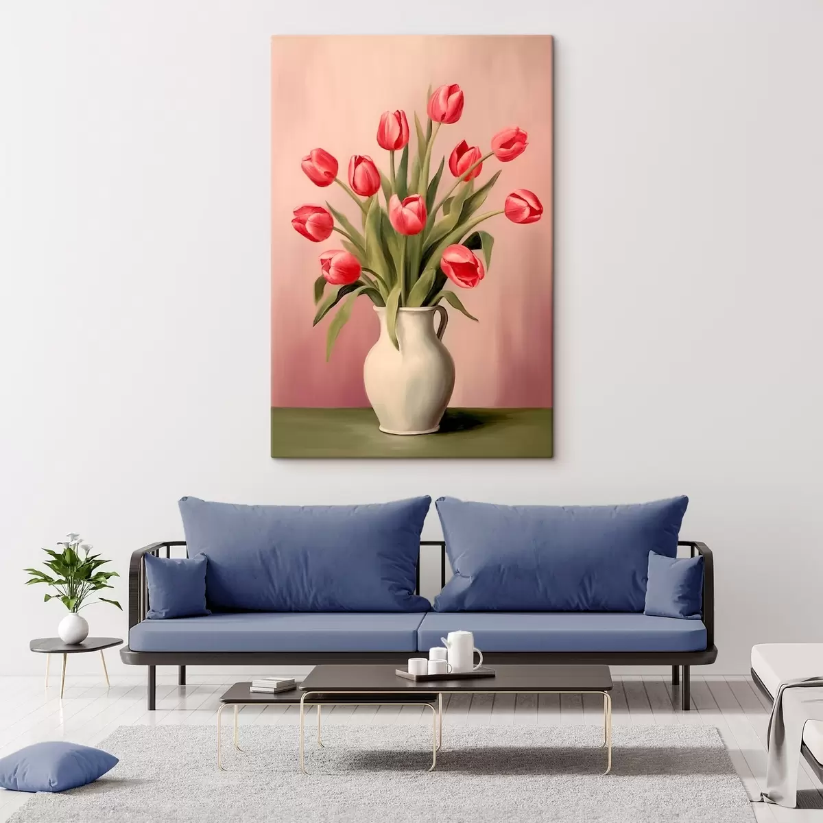  Schilderijen Tulpen in een vaas s46210