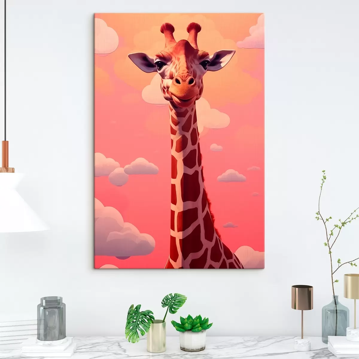  Schilderijen Giraffe s46221