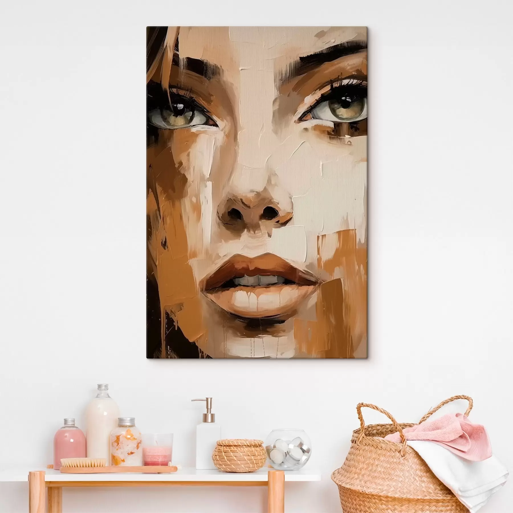  Schilderijen Abstract vrouwenportret s46228