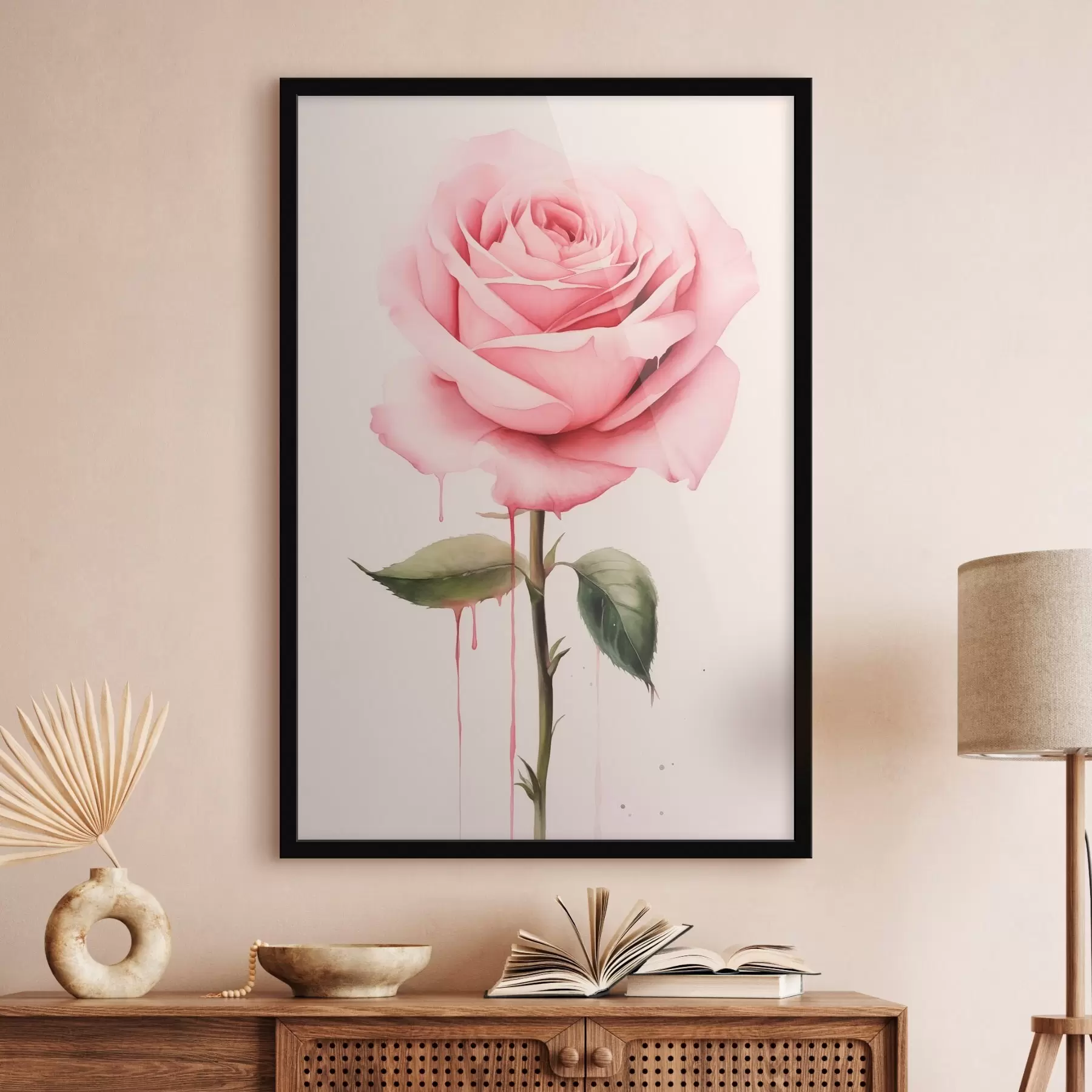 Fotobehang Roos f46203