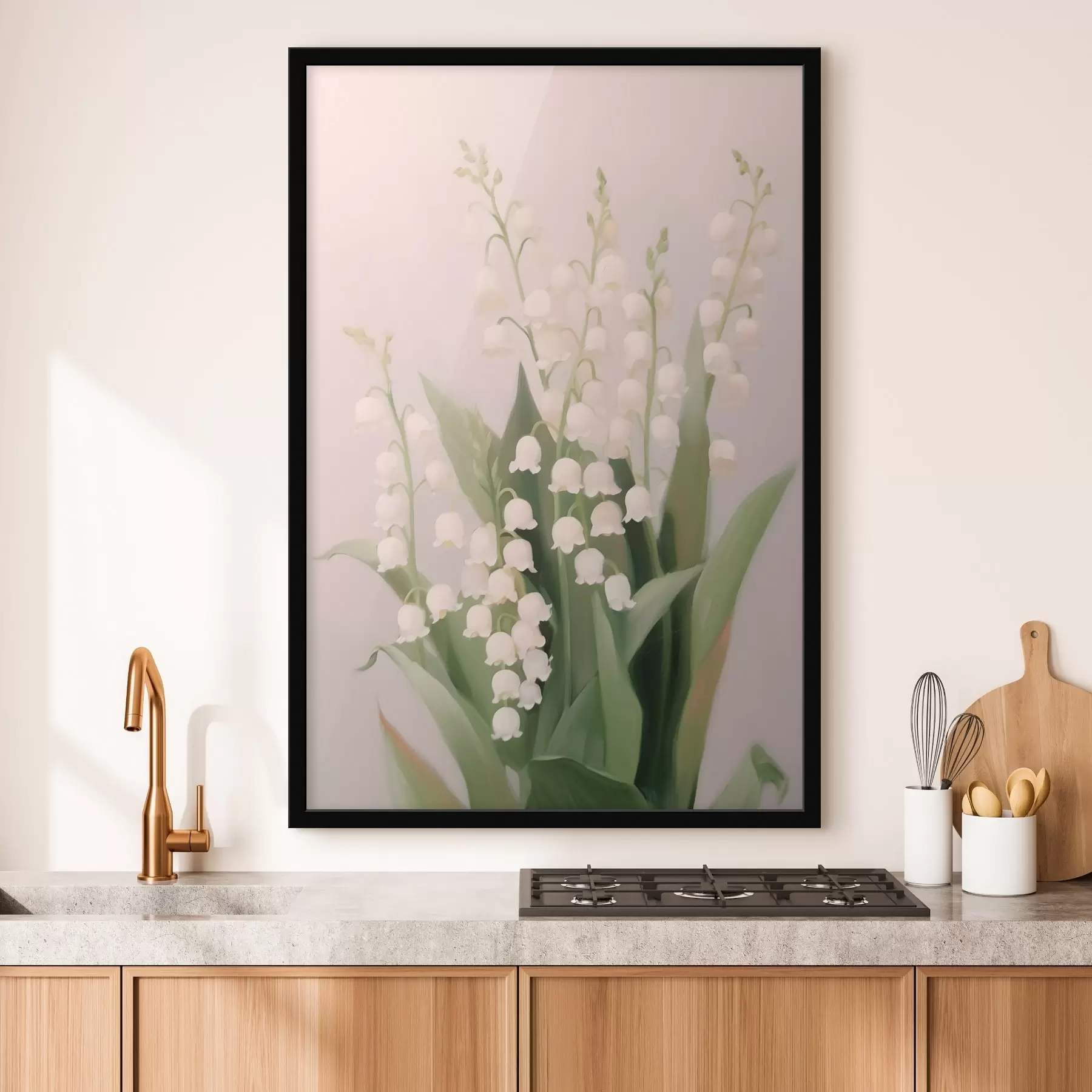 Fotobehang Lelietjes-van-dalen f46212