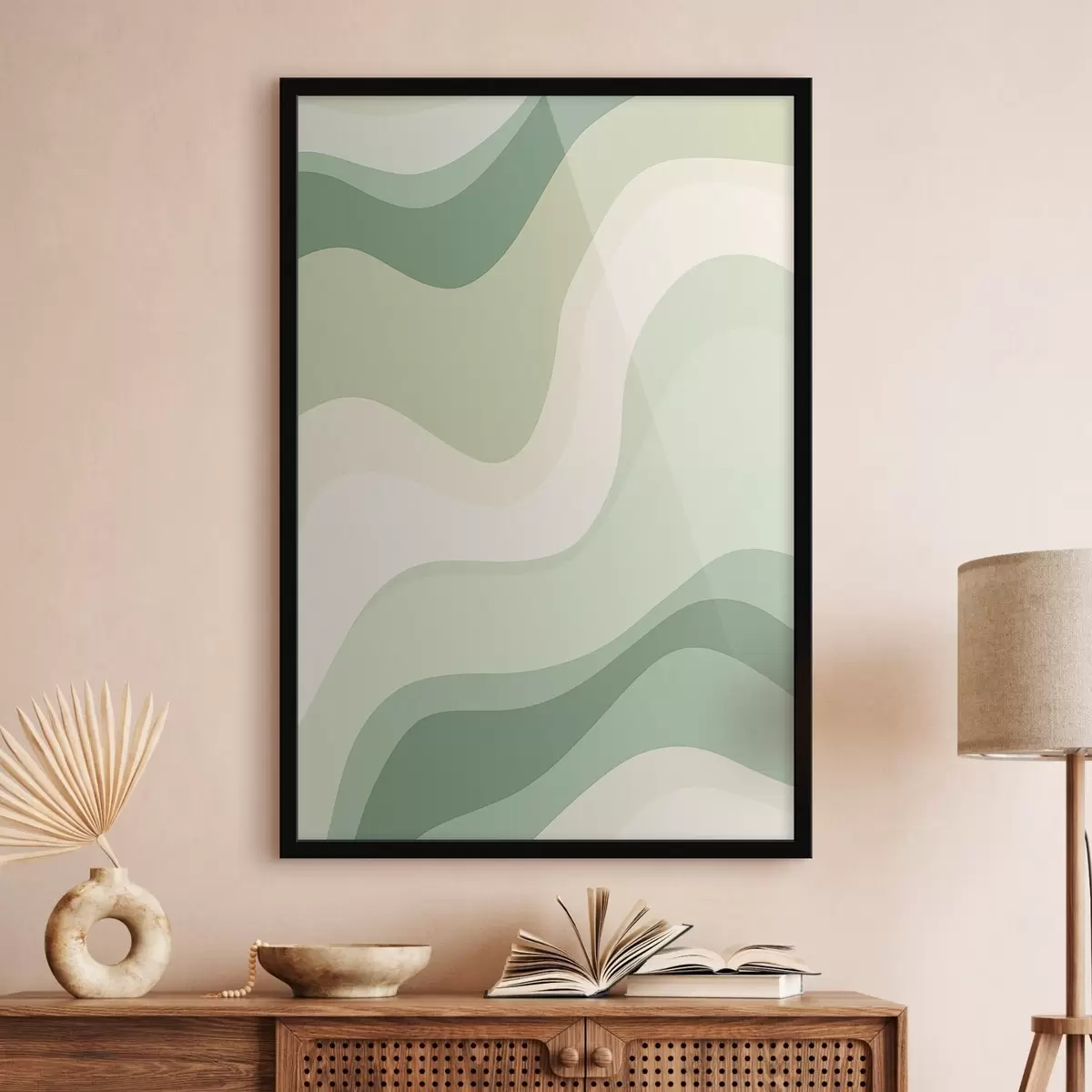 Poster Abstracte golven f46214