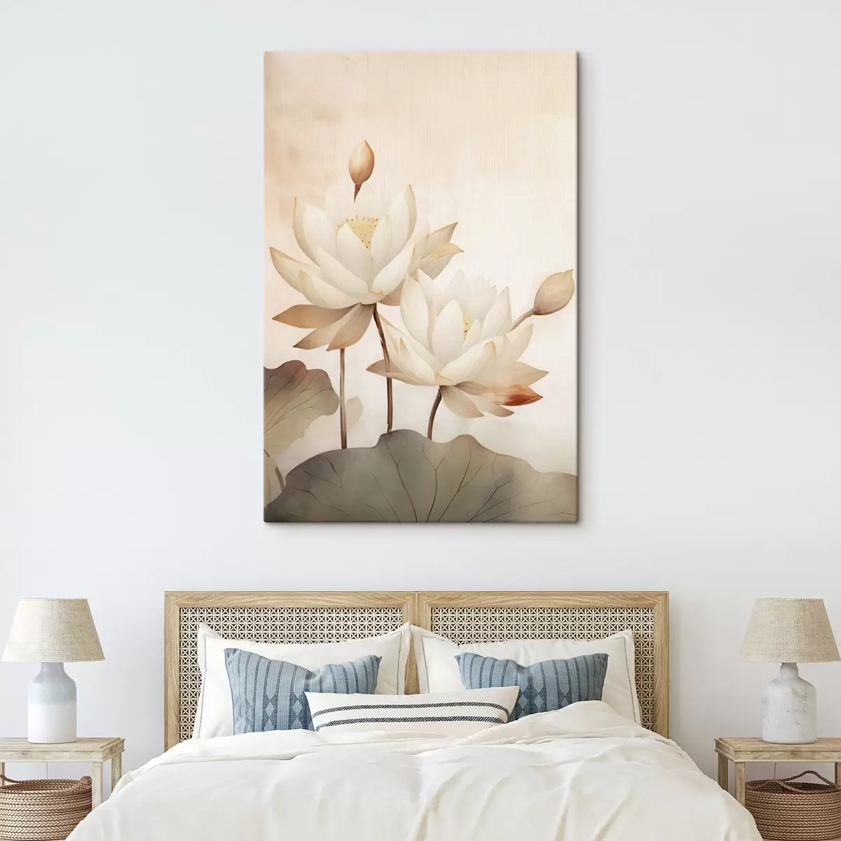  Schilderijen Grote lotusbloemen s46069