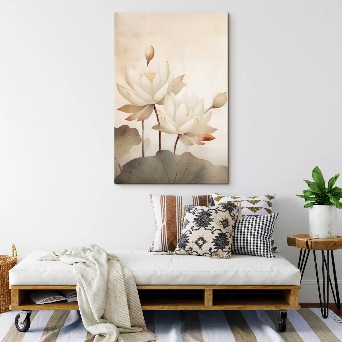  Schilderijen Grote lotusbloemen s46069