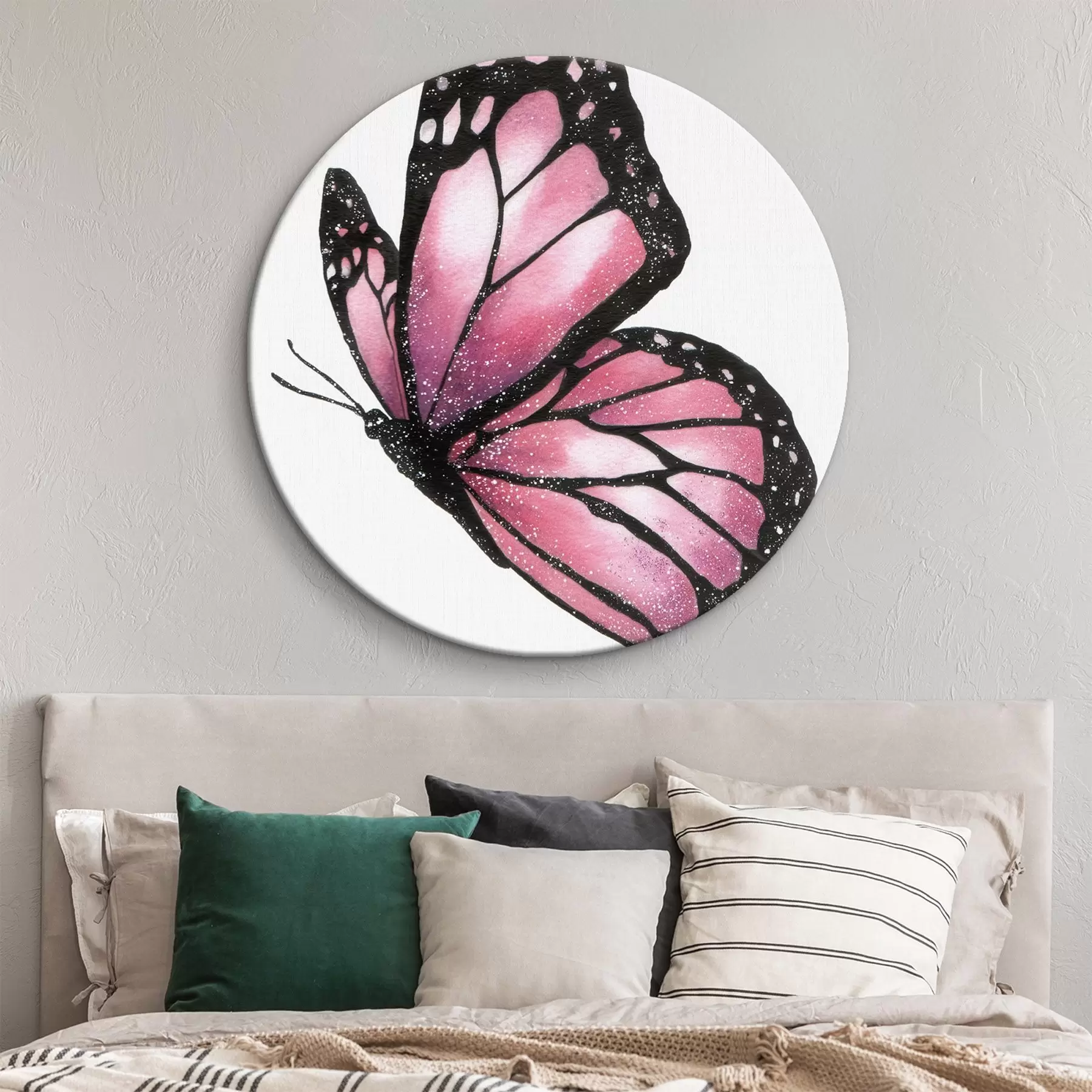  Schilderijen Luxe vlinder, imitatie aquarel r46074