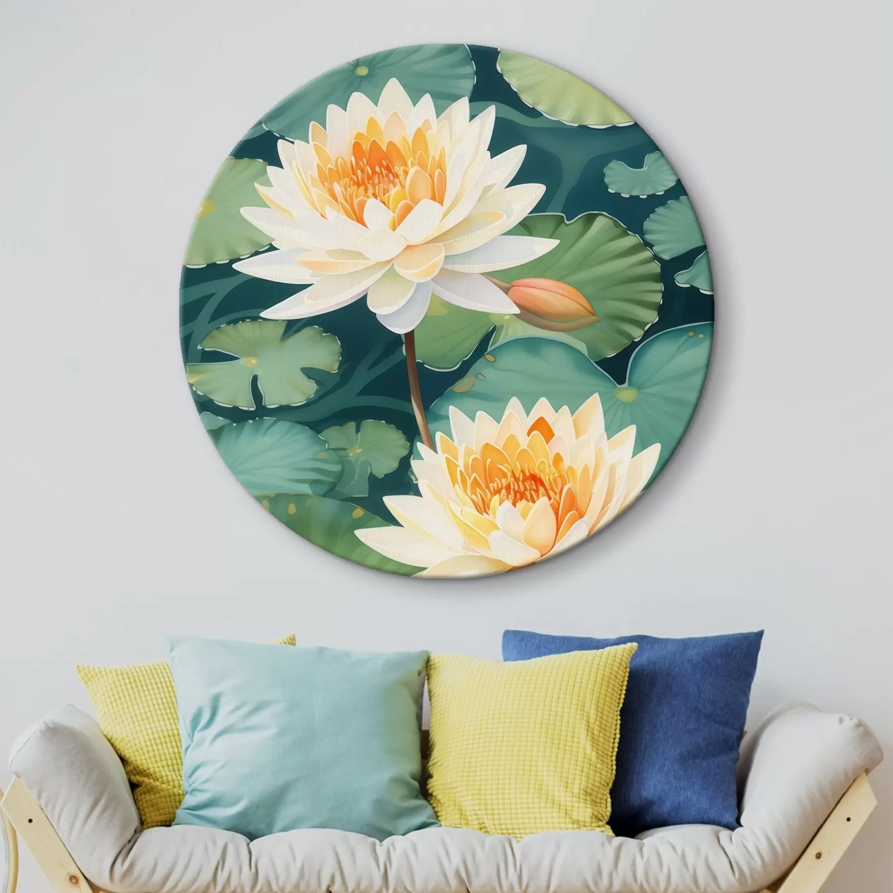  Schilderijen Grote lotus r46088