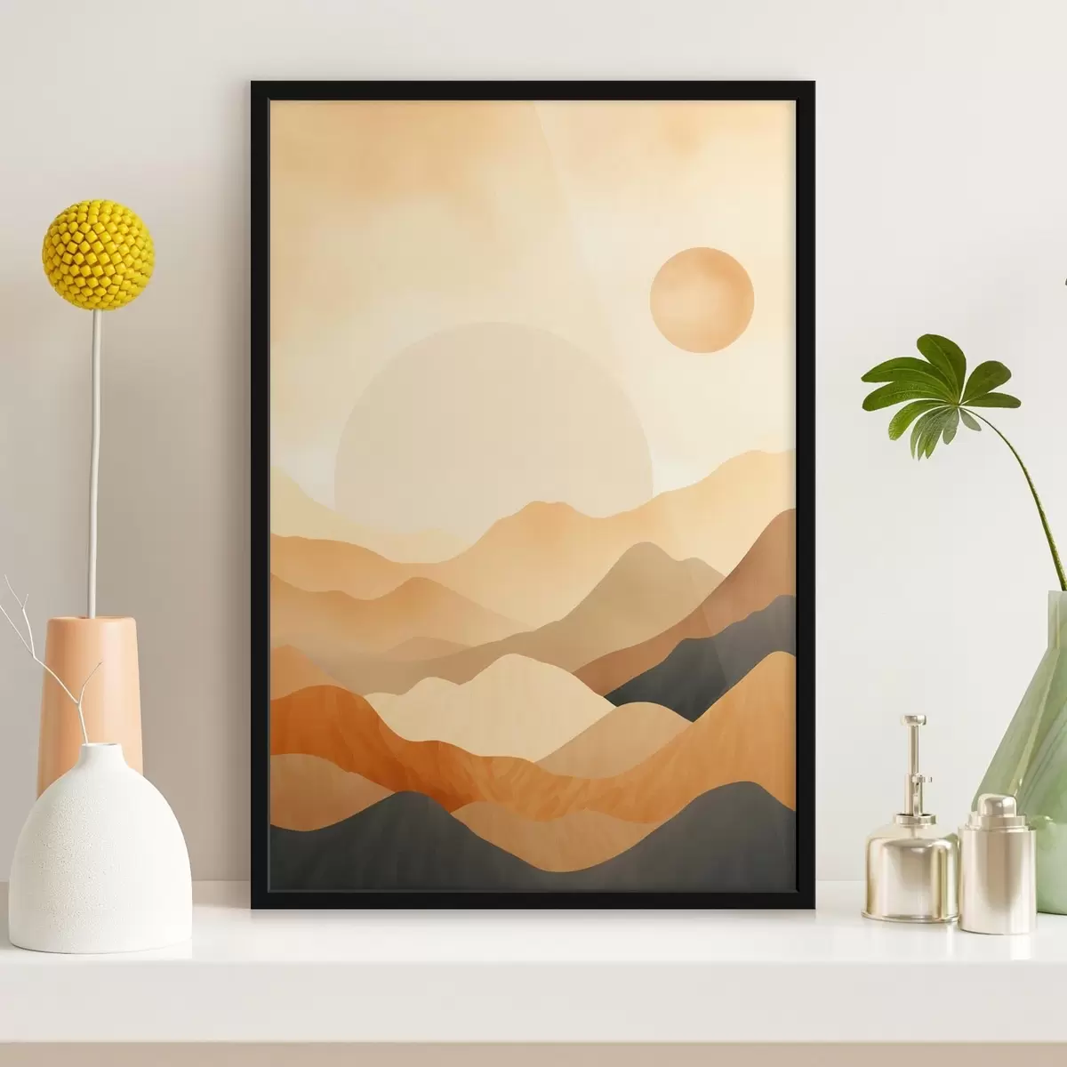Poster Bergen f46082