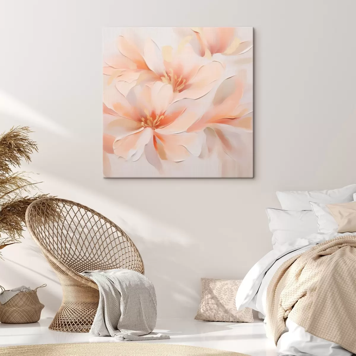  Schilderijen Abstracte bloemen s46130