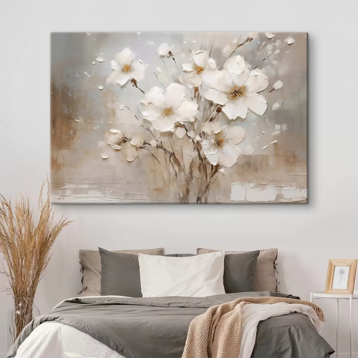  Schilderijen Abstracte bloemen s46254