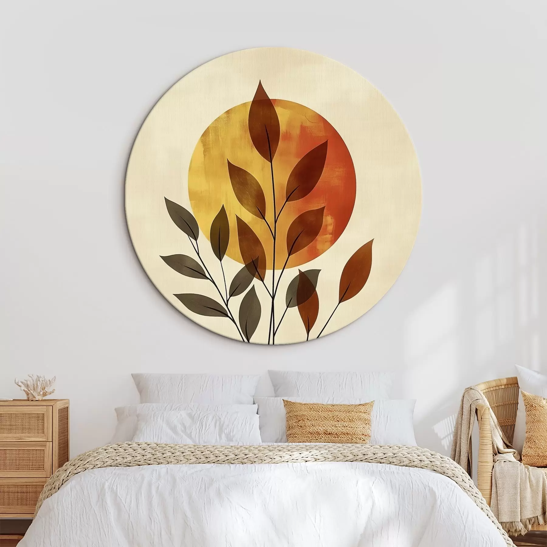  Schilderijen Tak met bladeren r46132