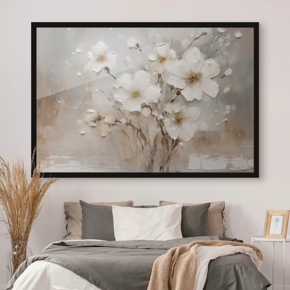 Poster Abstracte bloemen f46254