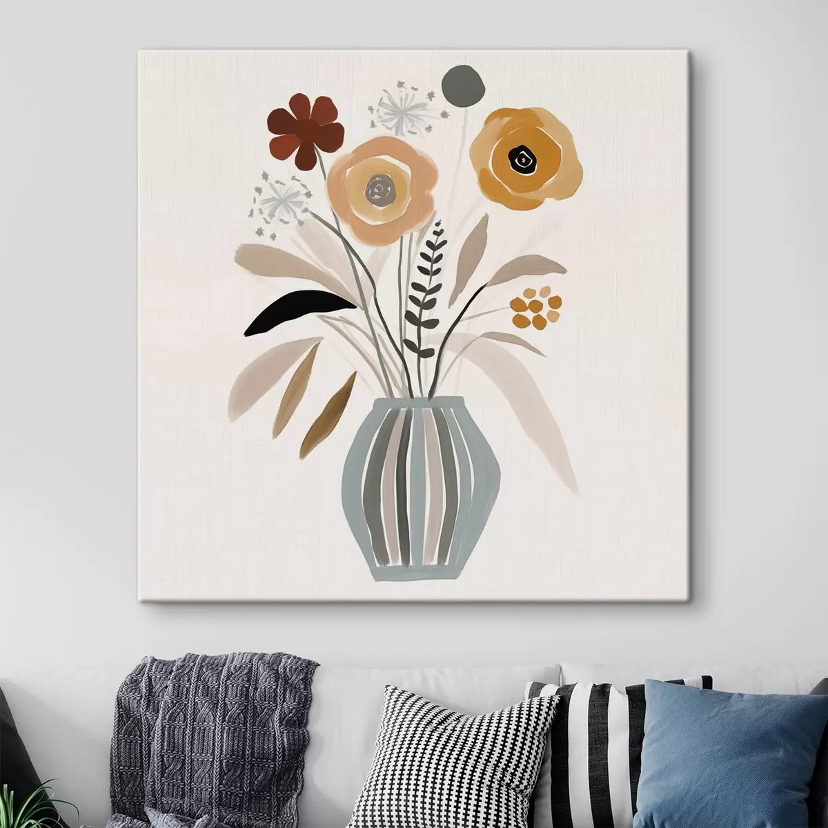  Schilderijen Bloemen in een vaas s46303