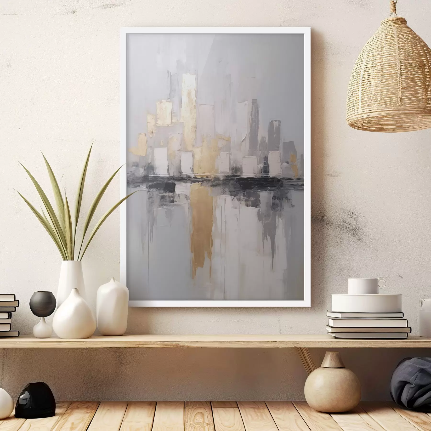 Fotobehang Stad en melodie f46297