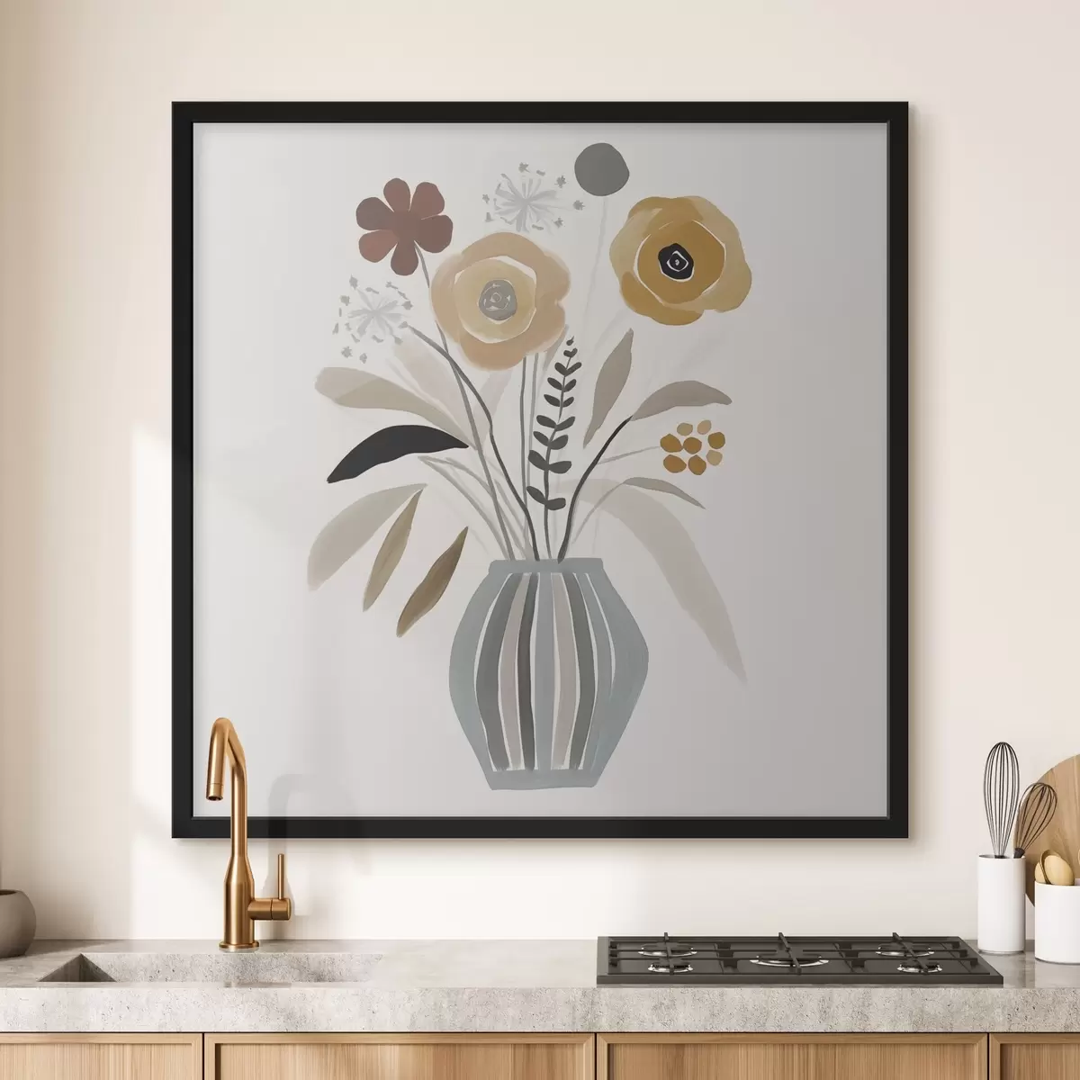 Poster Bloemen in een vaas f46303