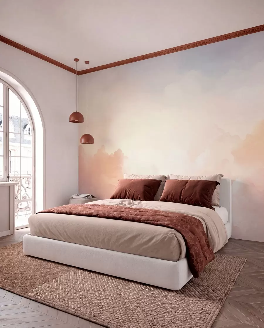 Fotobehang Wolken w04744