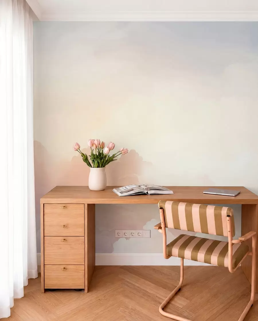 Fotobehang Wolken w04744