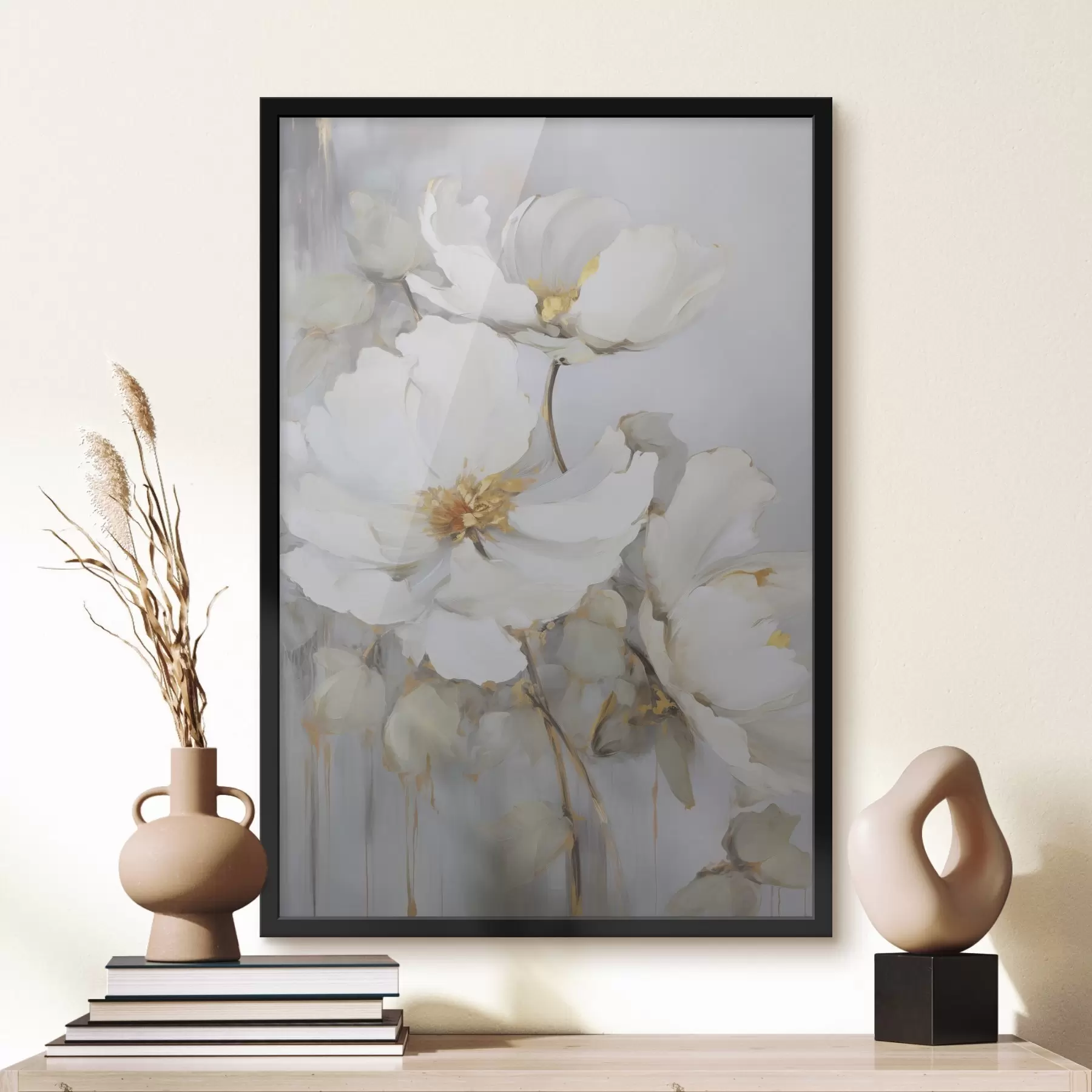 Fotobehang Abstracte bloemen f46347