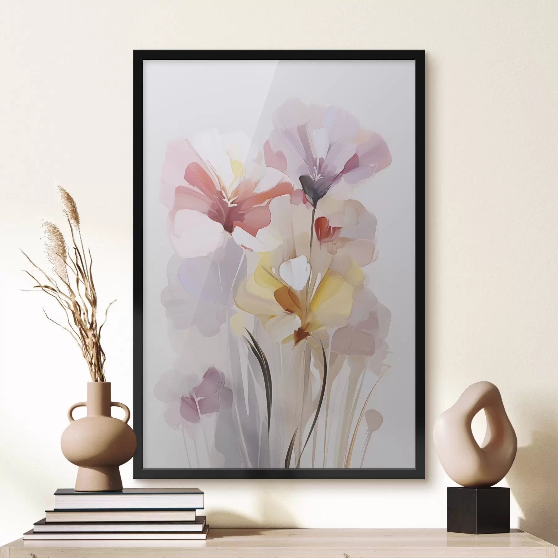 Fotobehang Abstract boeket bloemen f46354