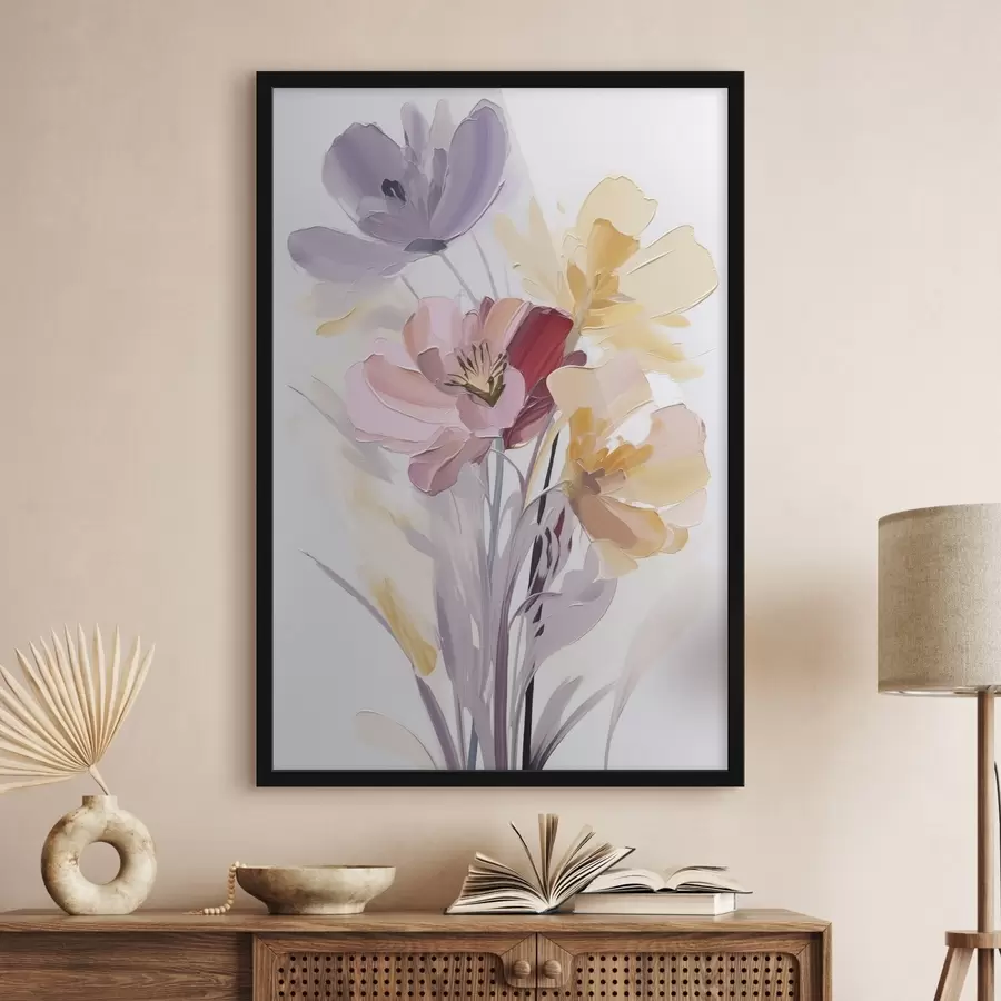Fotobehang Abstract boeket f46355