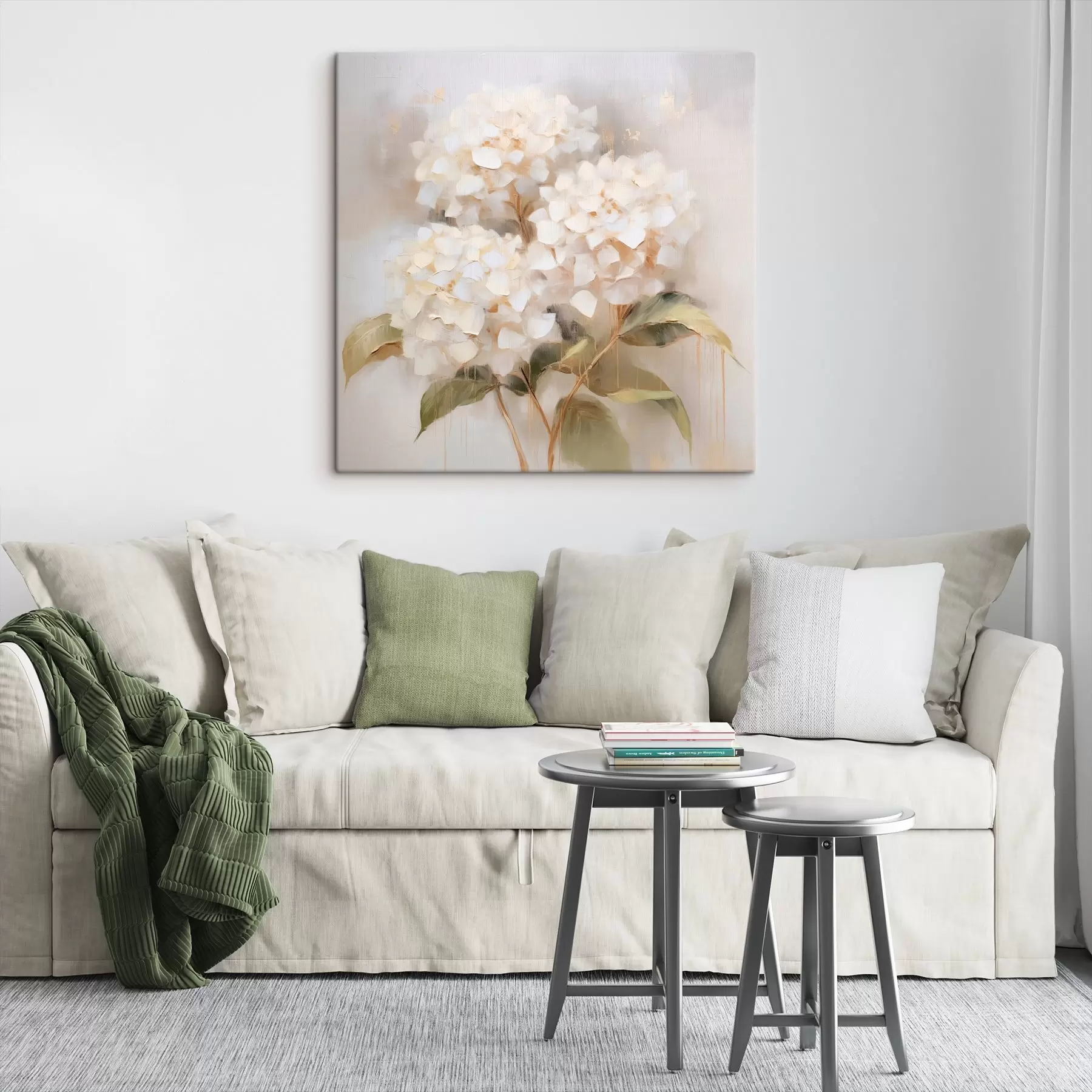  Schilderijen Delicaat boeket van hortensia's s46262