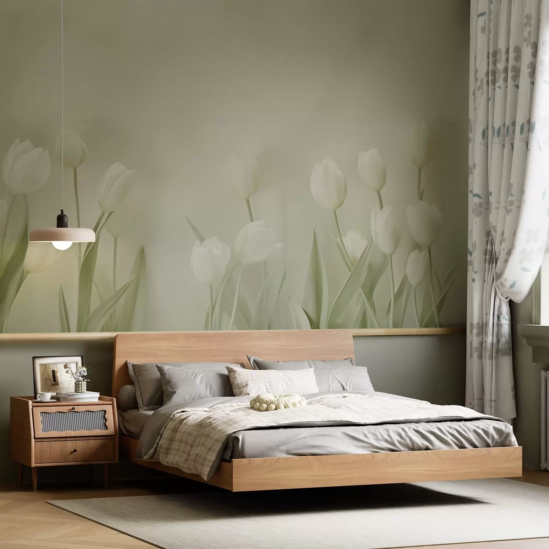 Fotobehang Tulpen w04796