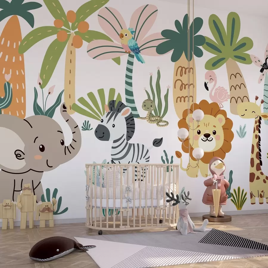 Fotobehang Dieren voor kinderen w04758