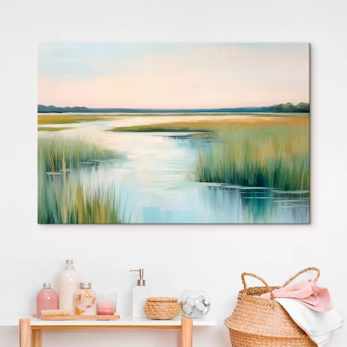  Schilderijen Zomerlandschap s46409