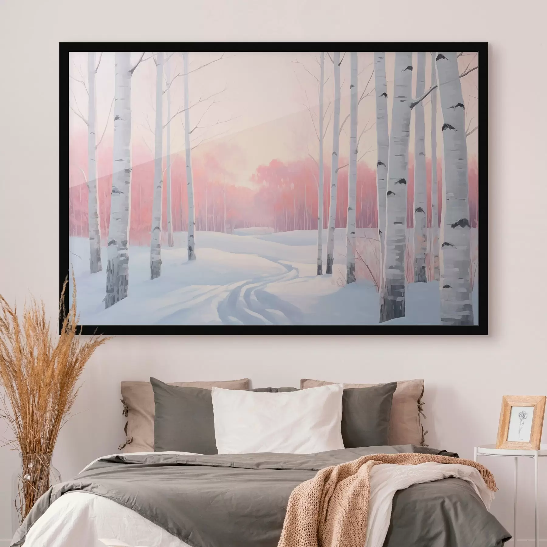 Fotobehang Berkenbos f46405