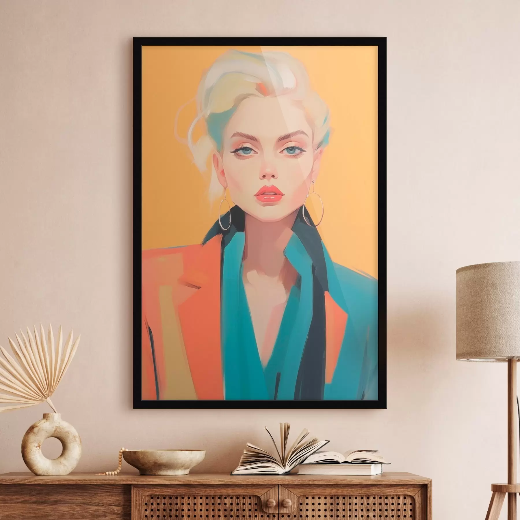 Fotobehang Meisje in een jasje f46422