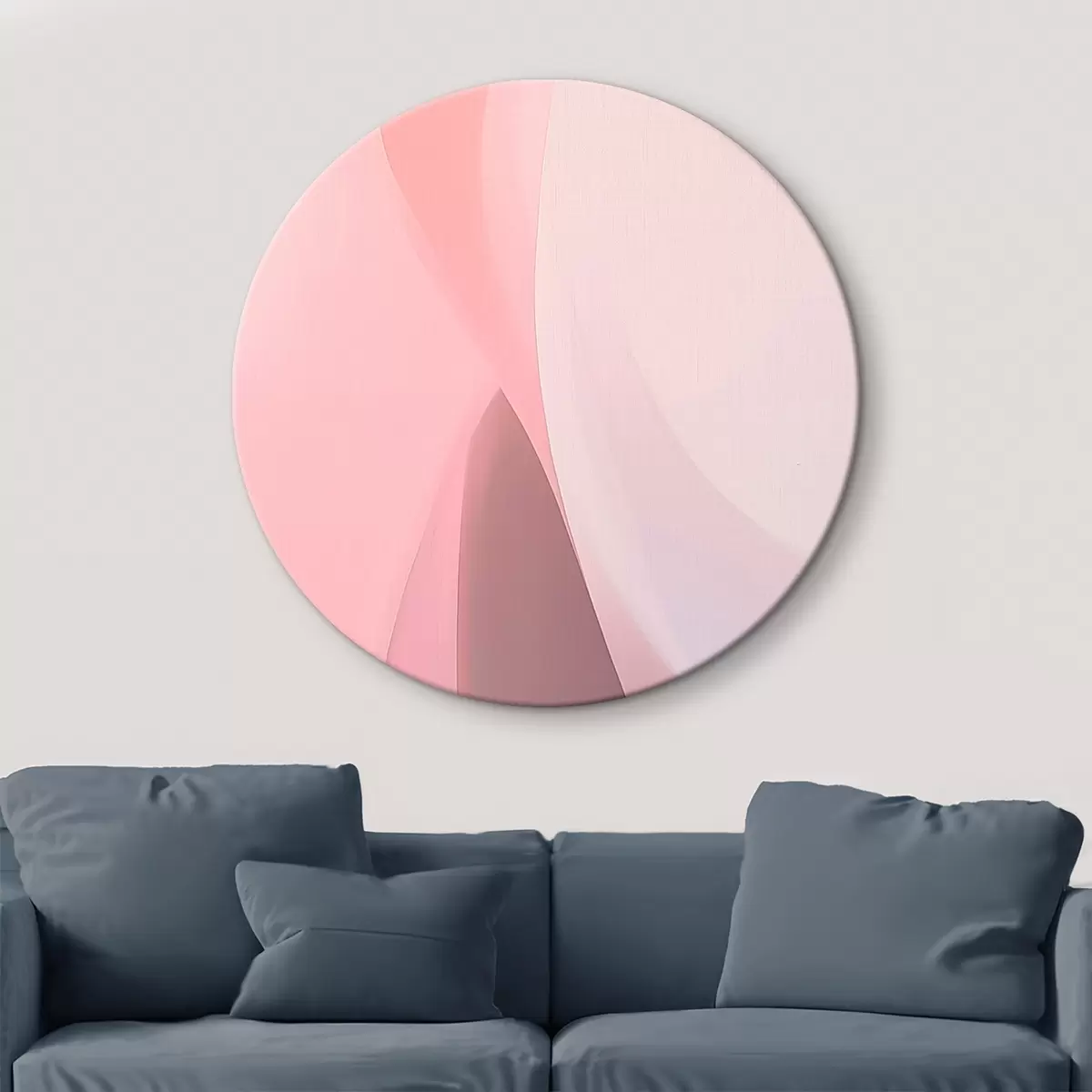 Ronde schilderijen Abstract r46412