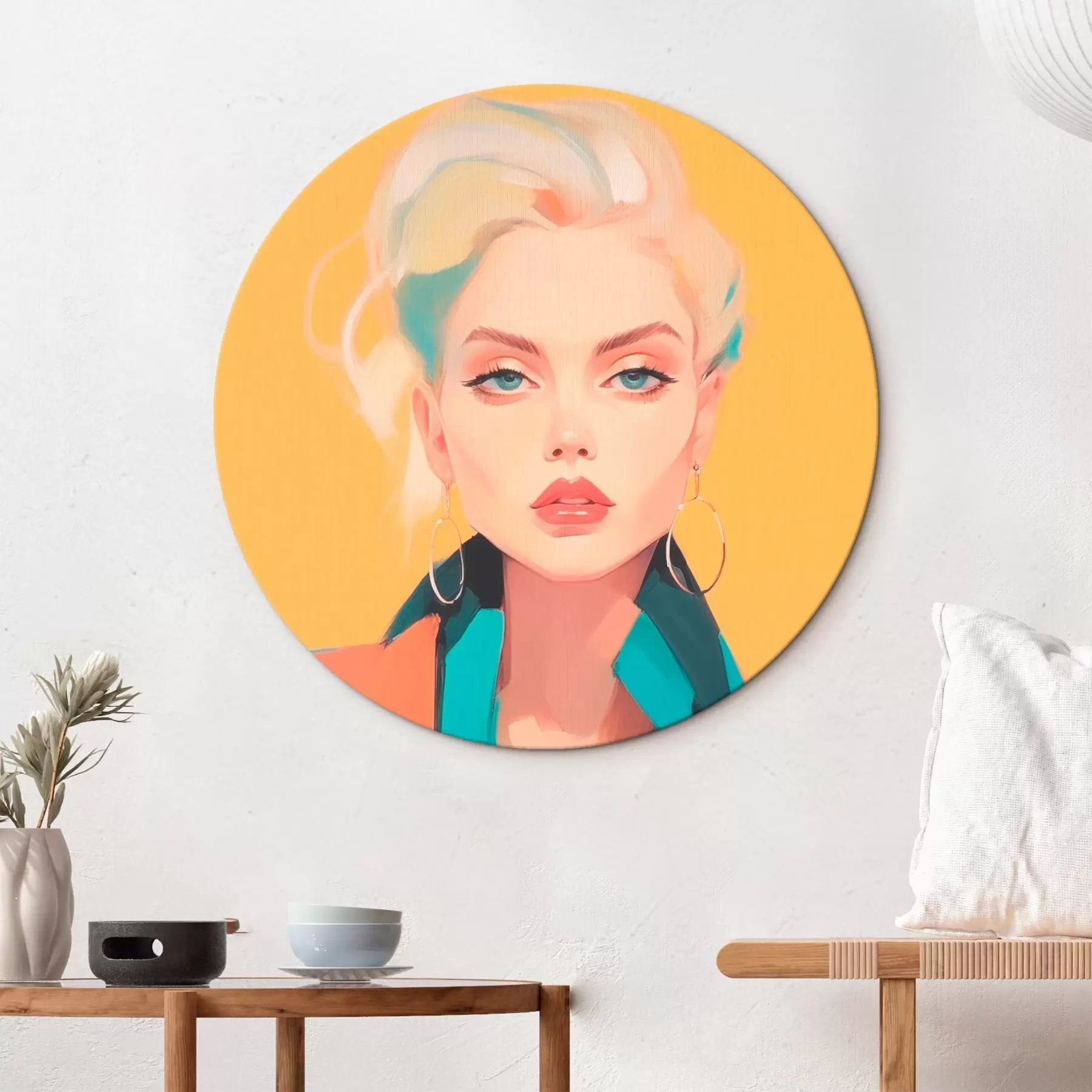  Schilderijen Meisje in een jasje r46422