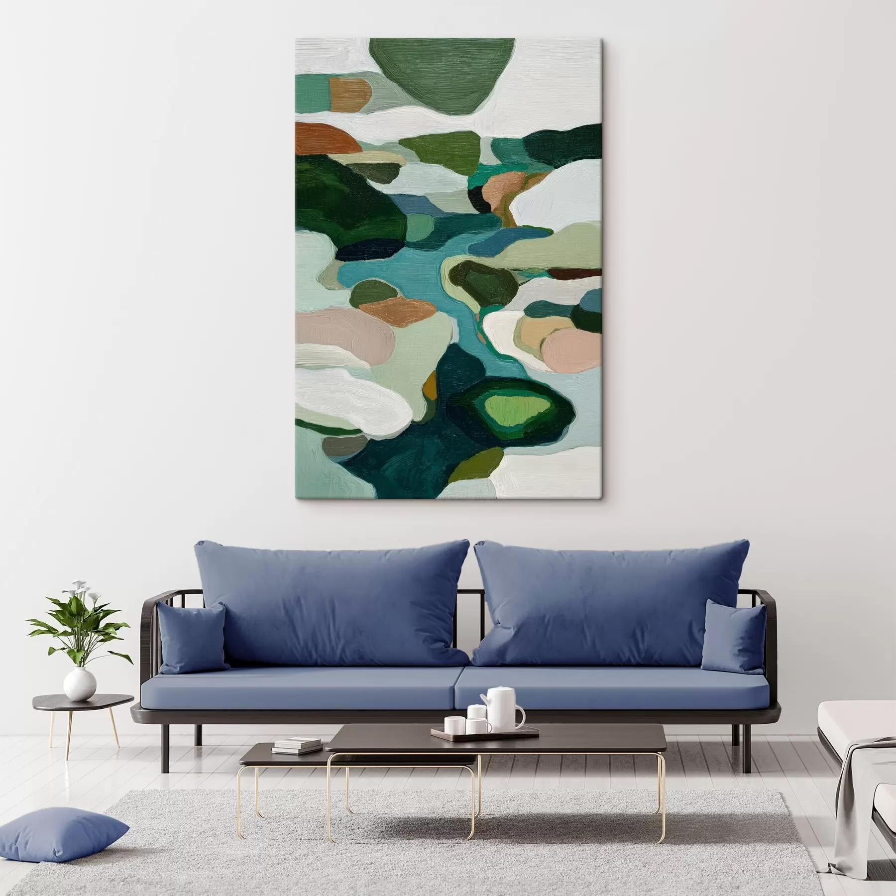  Schilderijen Abstracte lijnen s46370