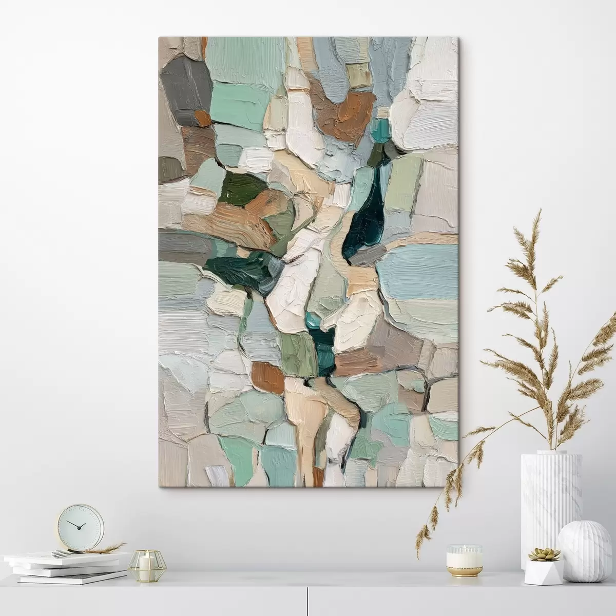  Schilderijen Getextureerde streken s46371