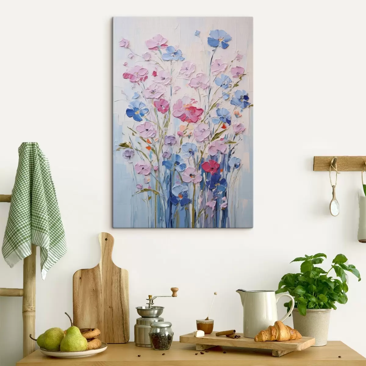  Schilderijen Geschilderde bloemen s46395